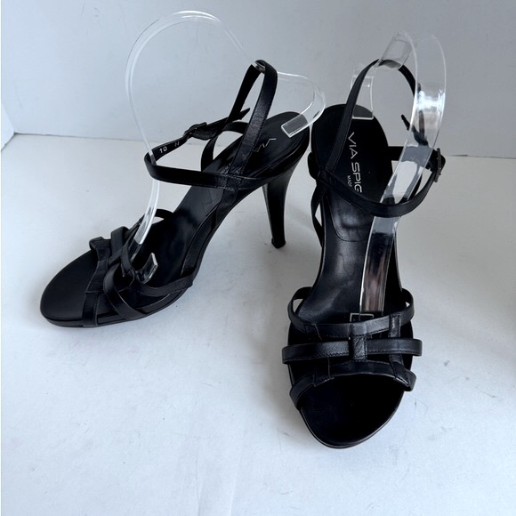 These Via Spiga Strappy Sandals Size 10 - Picture 12 of 12